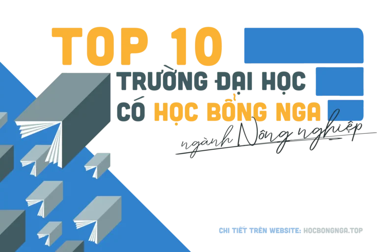 Top 10 trường đại học có học bổng Nga ngành Nông nghiệp