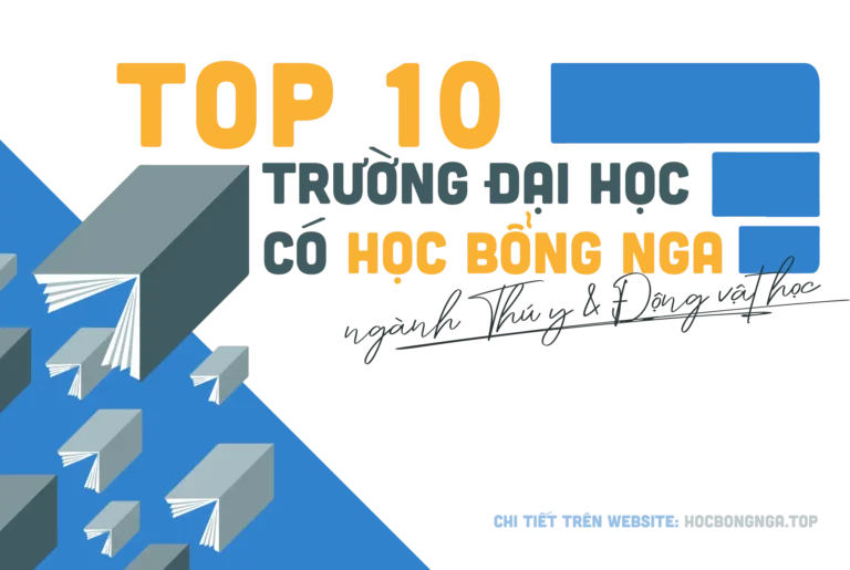 Top 10 đại học có học bổng Nga ngành Thú y & Động vật học